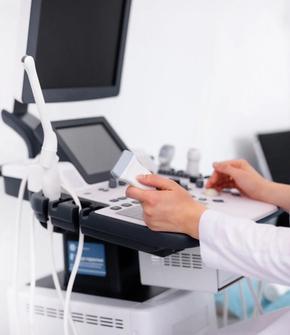 фото проведения узи суставов